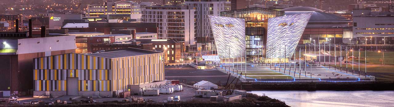 Image of Titanic studios in Belfast