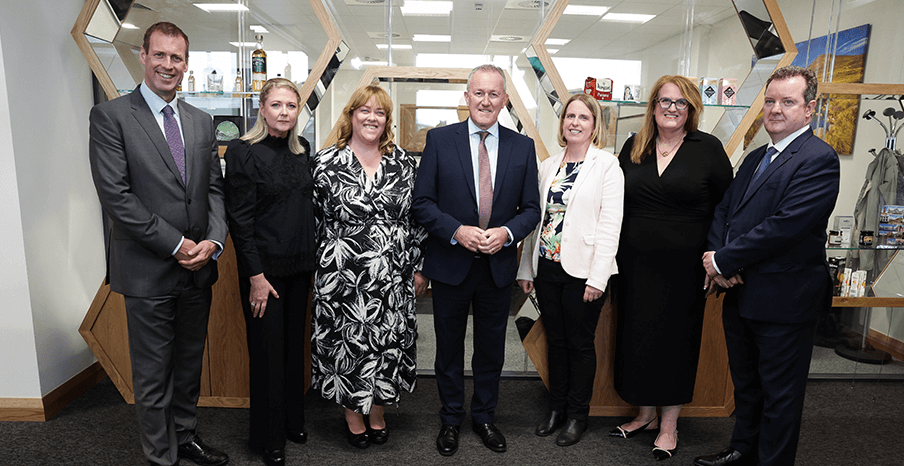 The Invest Northern Ireland team at the opening of the Dublin hub