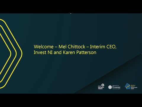Preview image for the video "Welcome - Mel Chittock, Interim CEO, Invest NI and Karen Patterson".