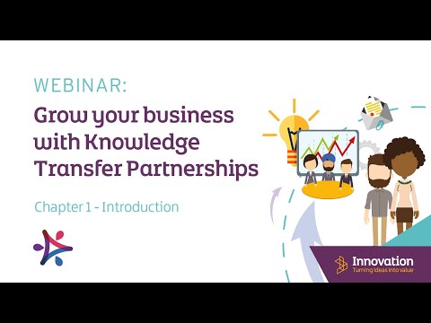 Preview image for the video "Webinar - Grow your business with Knowledge Transfer Partnerships - Chapter 1".